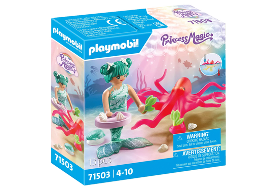 Playmobil 71503 Princess Magic Meerjungfrau mit Farbwechselkrake - plegobil