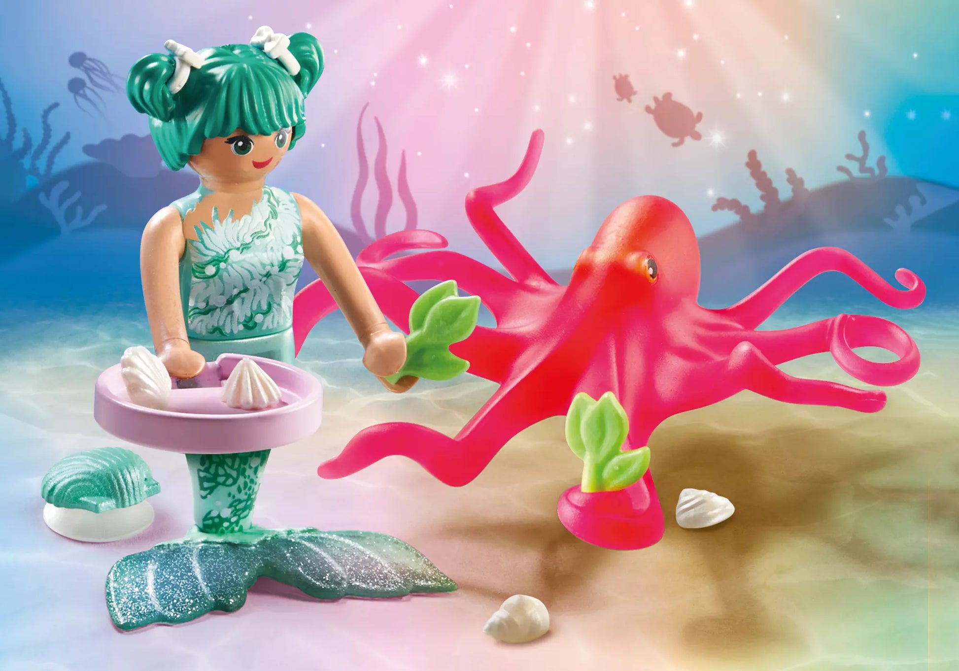 Playmobil 71503 Princess Magic Meerjungfrau mit Farbwechselkrake - plegobil