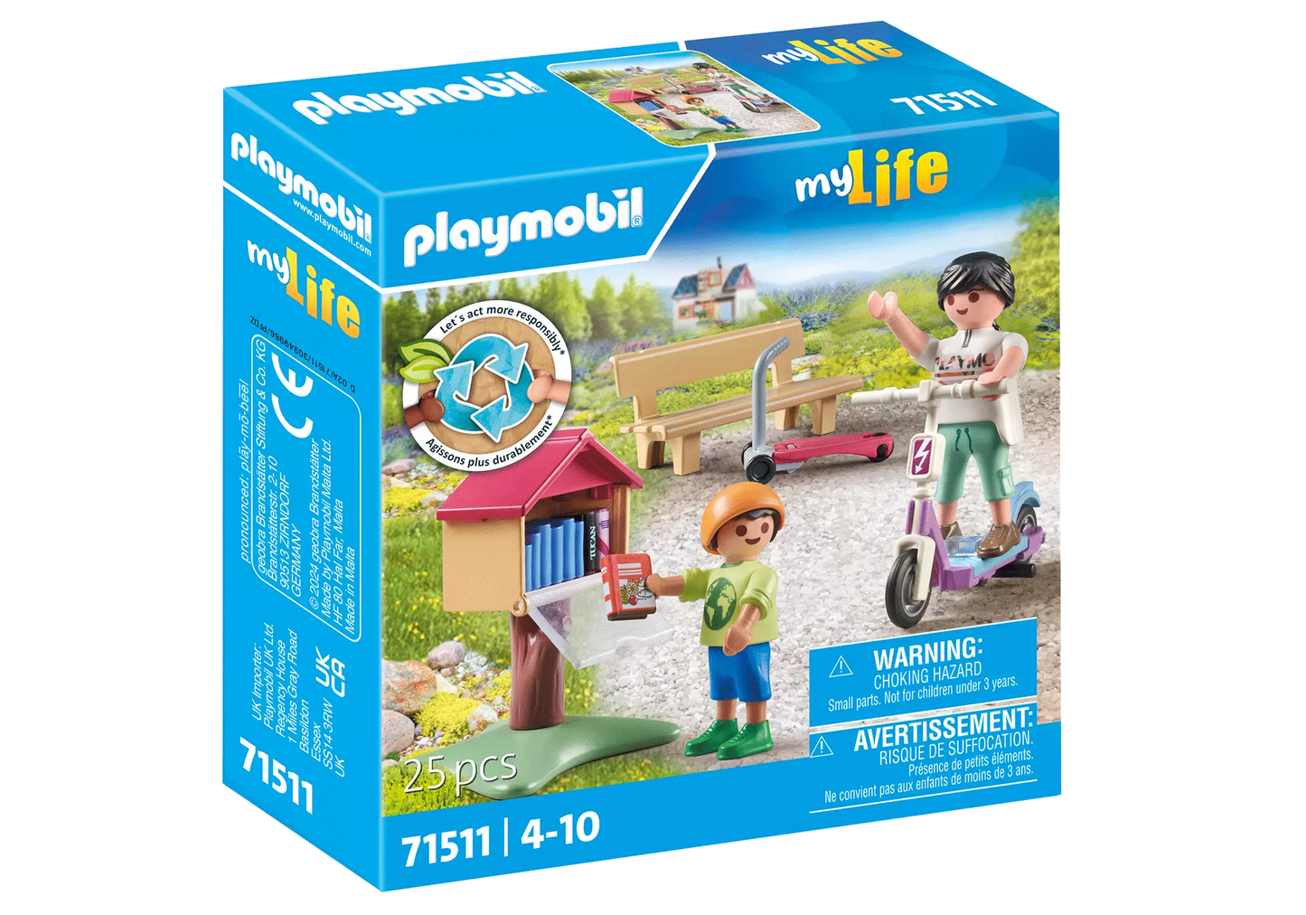 Playmobil 71511 myLife Büchertausch für Leseratten - plegobil