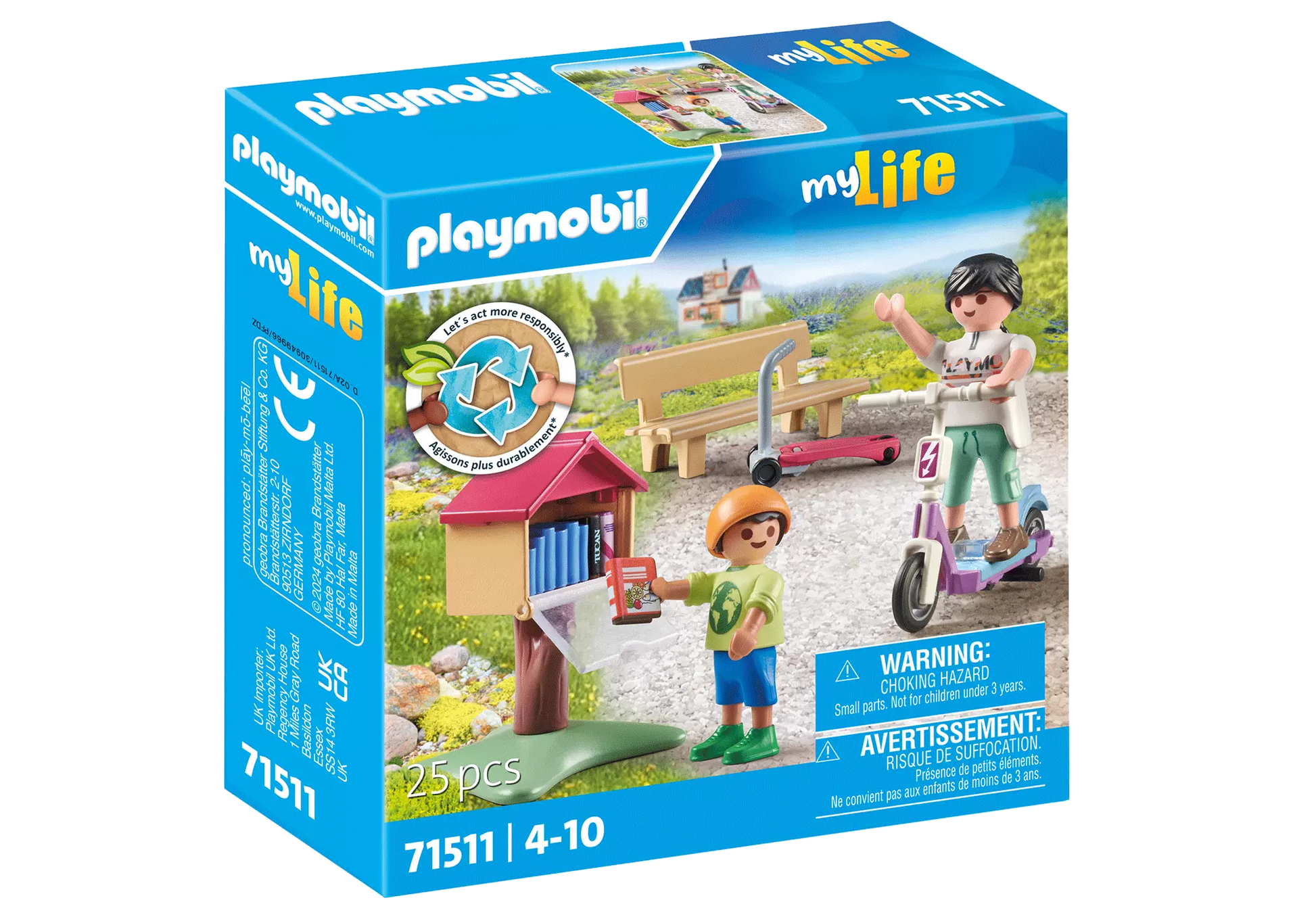 Playmobil 71511 myLife Büchertausch für Leseratten - plegobil