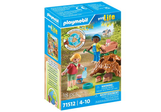 Playmobil 71512 myLife Pflege der Igelfamilie - plegobil