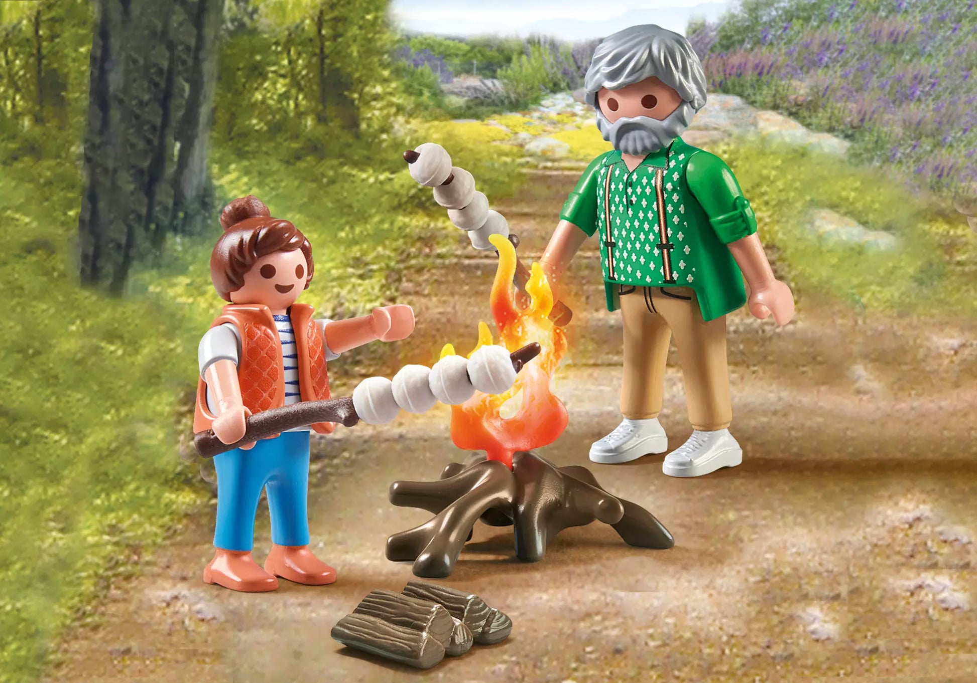 Playmobil 71513 myLife Lagerfeuer mit Marshmallows - plegobil