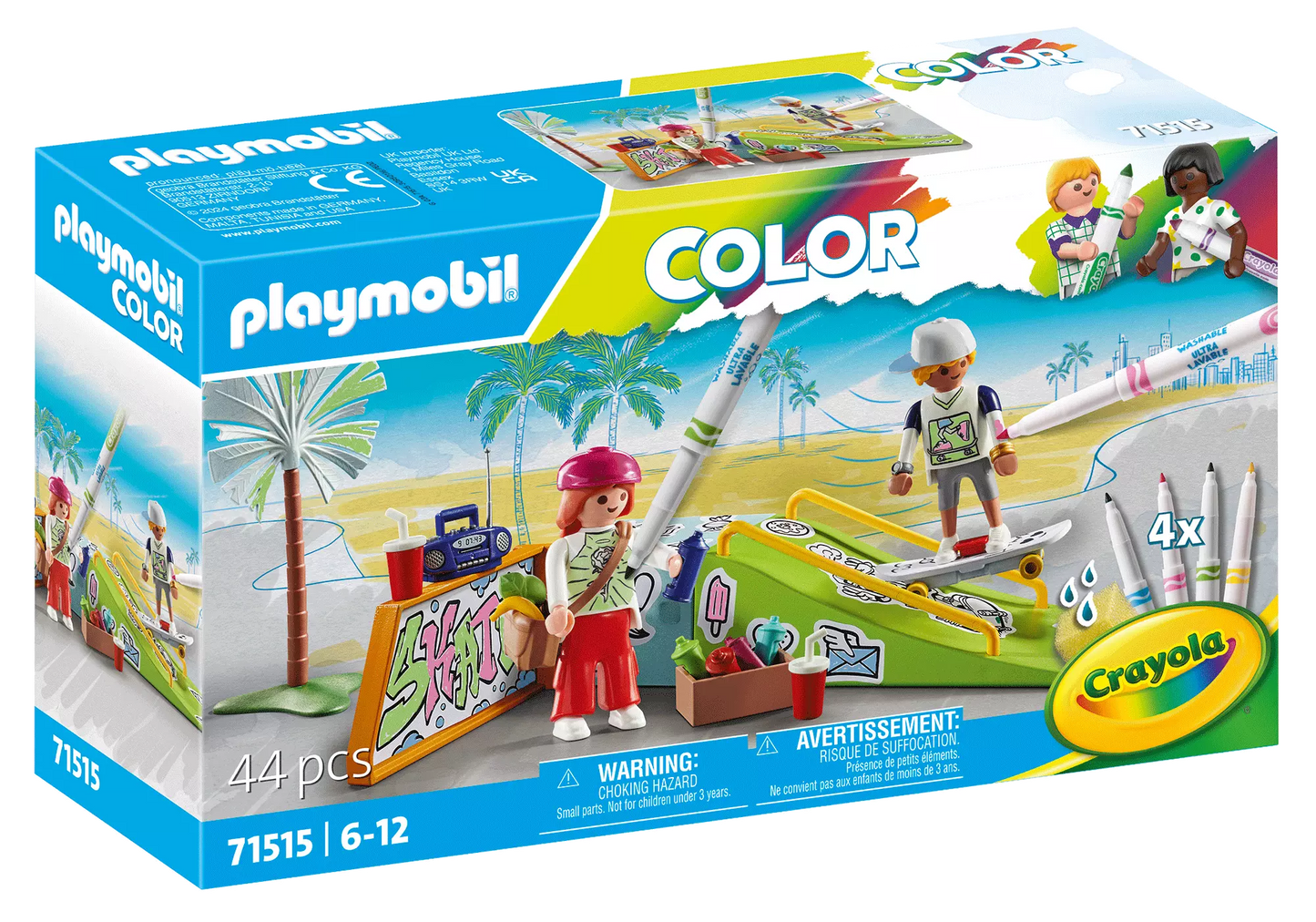 Playmobil 71515 Color Skatepark - plegobil