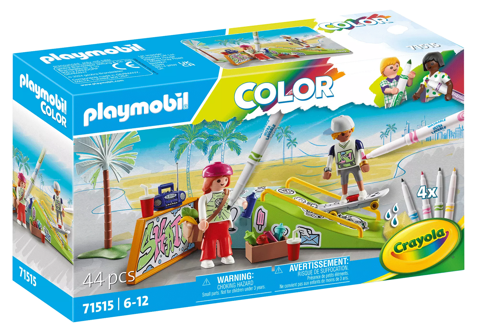 Playmobil 71515 Color Skatepark - plegobil
