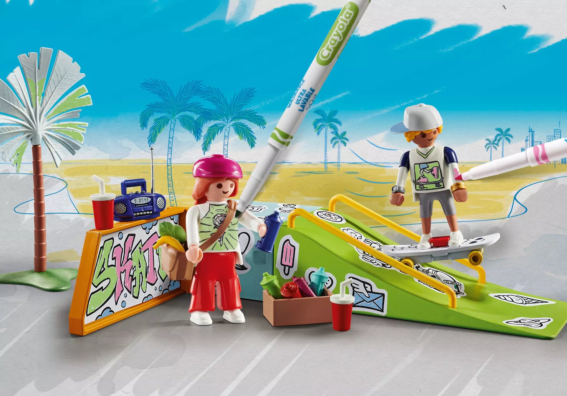 Playmobil 71515 Color Skatepark - plegobil