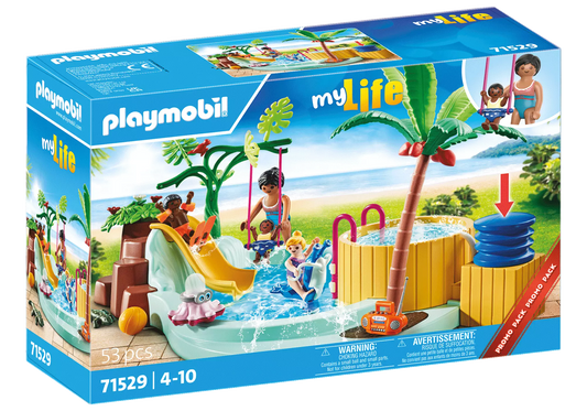 Playmobil 71529 myLife Kinderbecken mit Whirlpool - plegobil