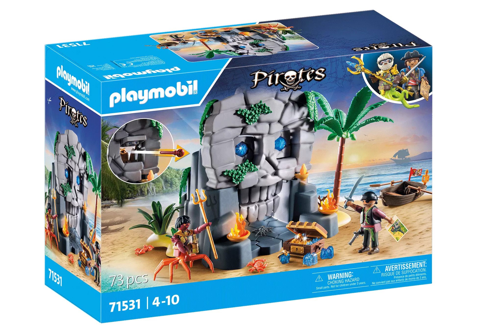 Playmobil 71531 Pirates Totenkopfinsel - plegobil