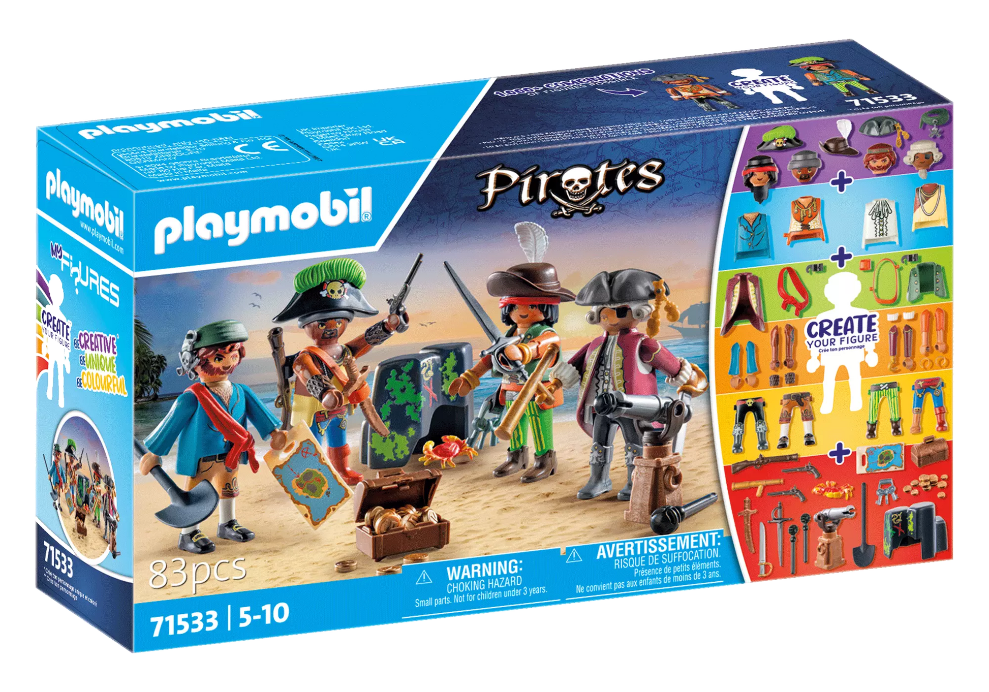 Playmobil 71533 myFigures Piraten - plegobil