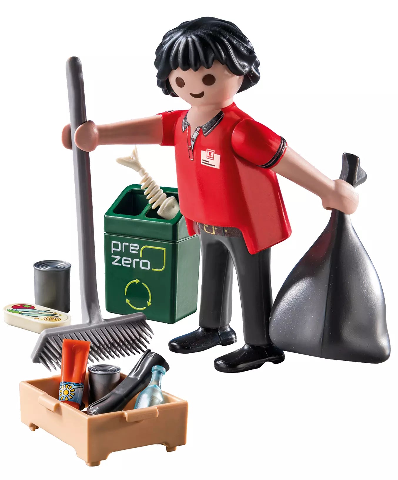 Playmobil 71554 Kaufland Müllmann - plegobil