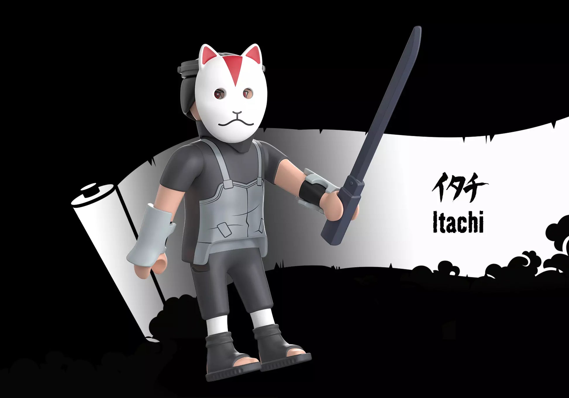 Playmobil 71567 Naruto Itachi Anbu - plegobil