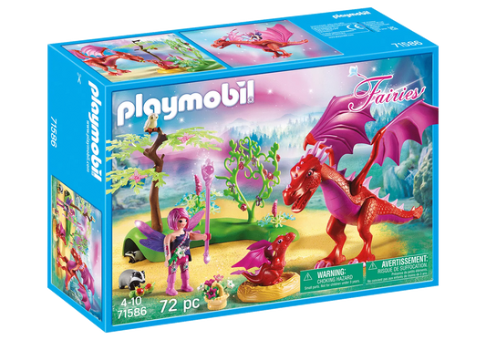 Playmobil 71586 Fairies Drachenmama mit Baby - plegobil