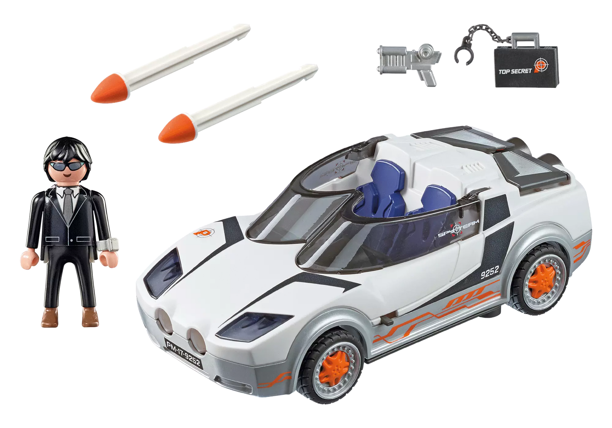Playmobil 71587 Top Agents Agent Ps Spy Racer - plegobil