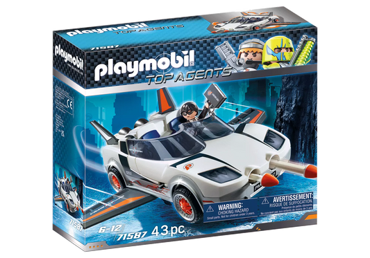 Playmobil 71587 Top Agents Agent Ps Spy Racer - plegobil