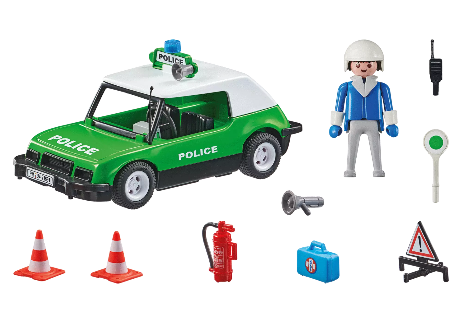 Playmobil 71591 50 Jahre Jubiläum Classic Polizeiauto - plegobil