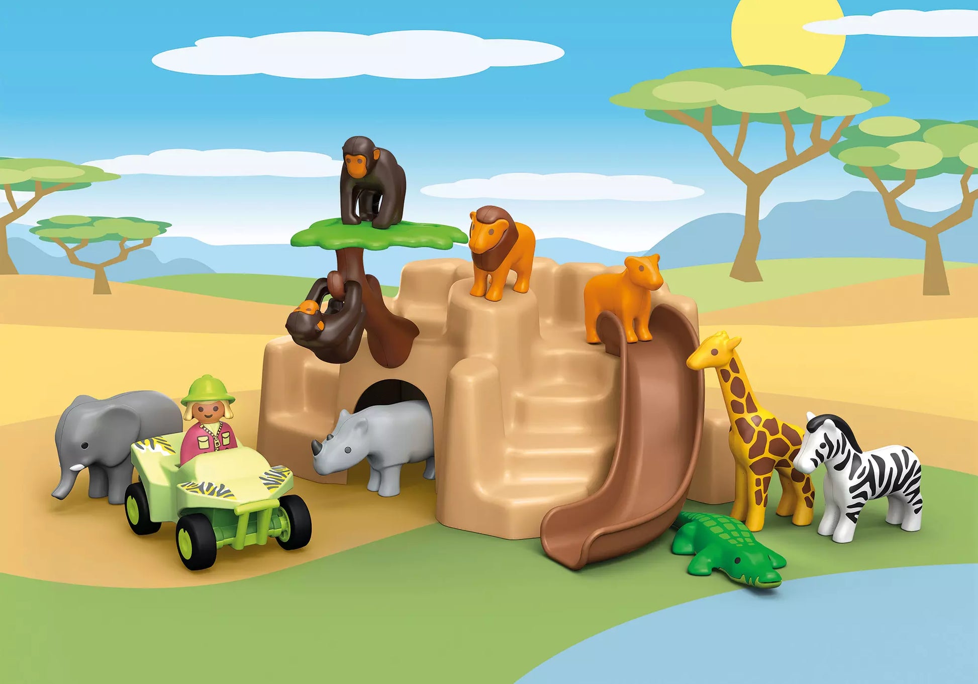 Playmobil 71594 1-2-3 Wildtier Abenteuer - plegobil