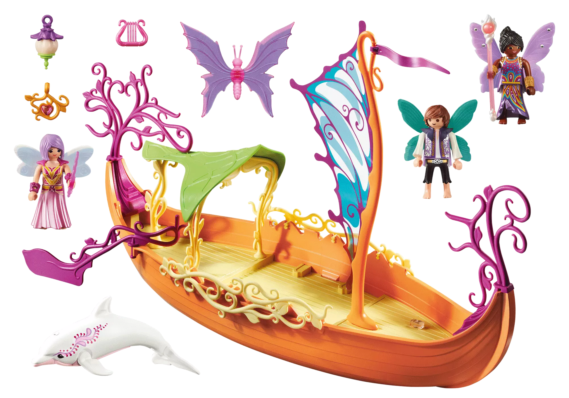 Playmobil 71596 Fairies Romantisches Feenschiff - plegobil