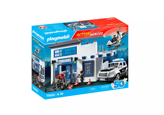 Playmobil 71602 Action Heroes Polizeistation - plegobil