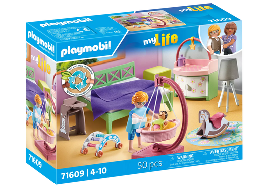 Playmobil 71609 myLife Schlafzimmer mit Babyspielecke - plegobil
