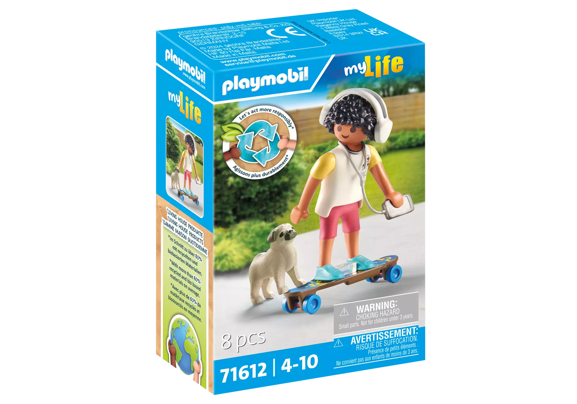 Playmobil 71612 myLife Junge mit Hund - plegobil