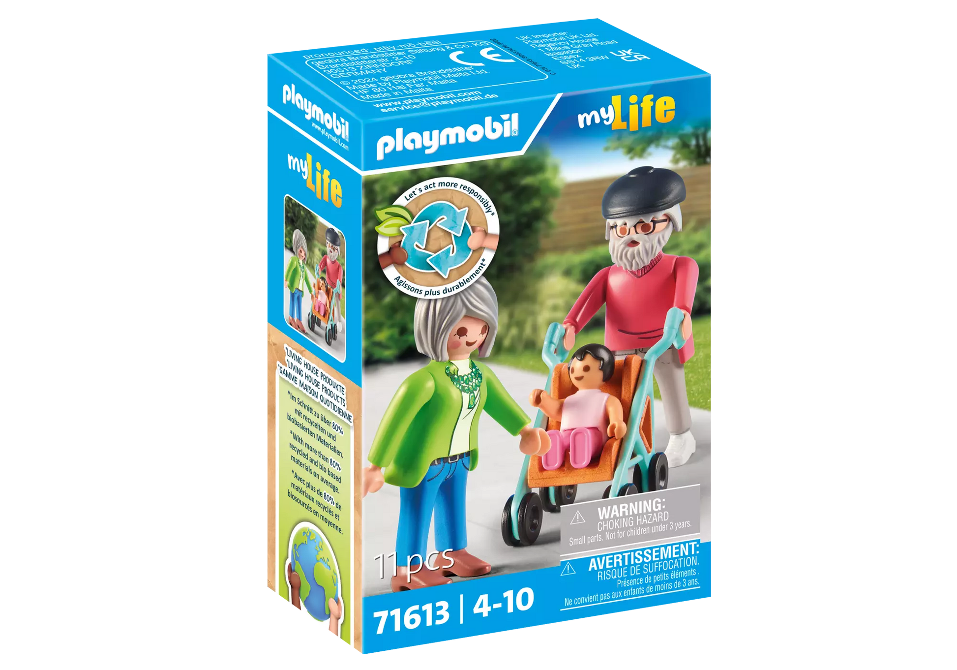 Playmobil 71613 myLife Großeltern mit Baby - plegobil