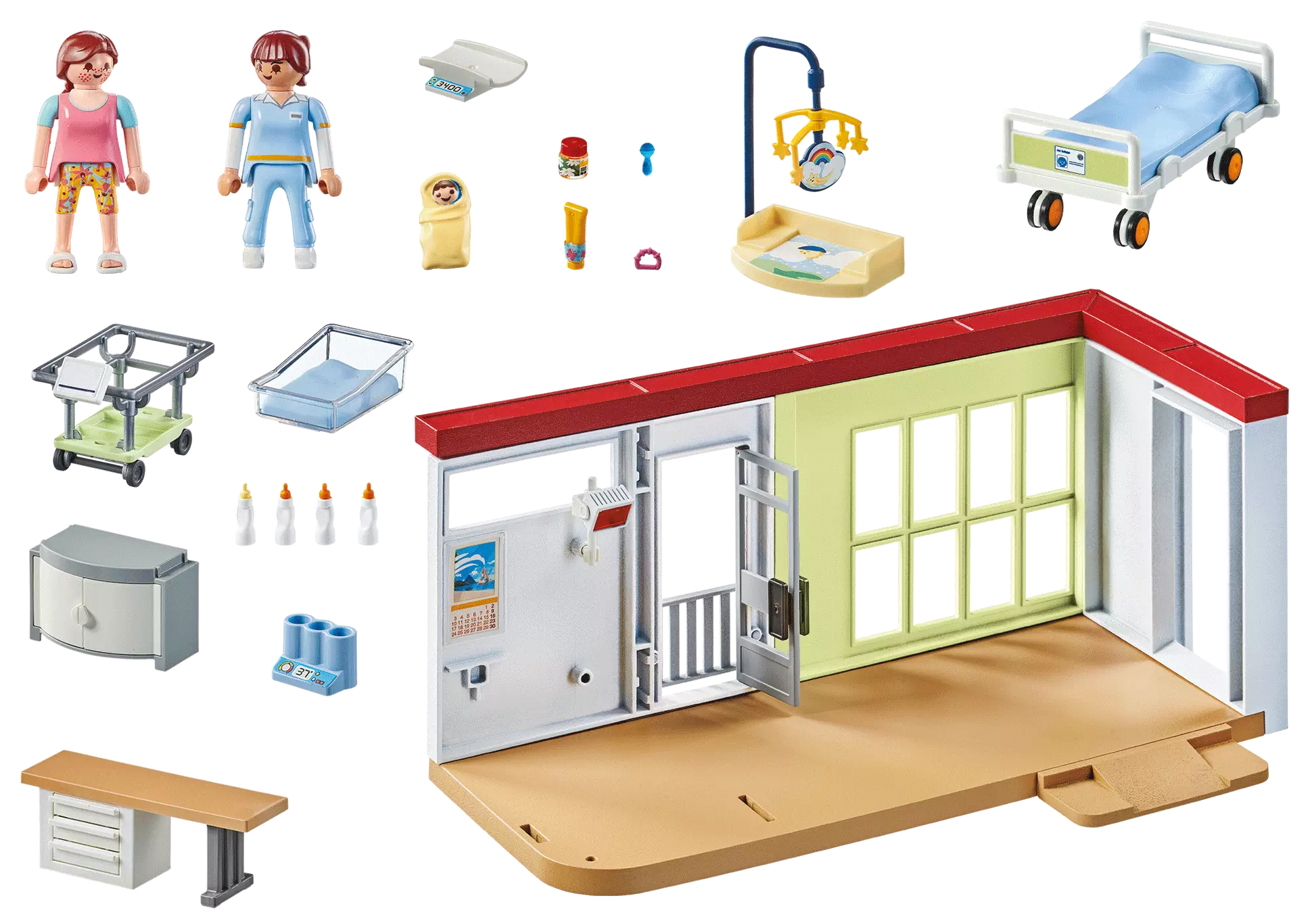 Playmobil 71616 Action Heroes Entbindungsstation - plegobil