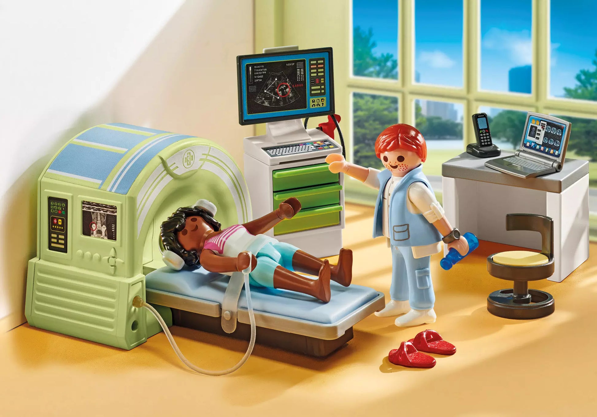 Playmobil 71618 Action Heroes MRT mit Patient - plegobil