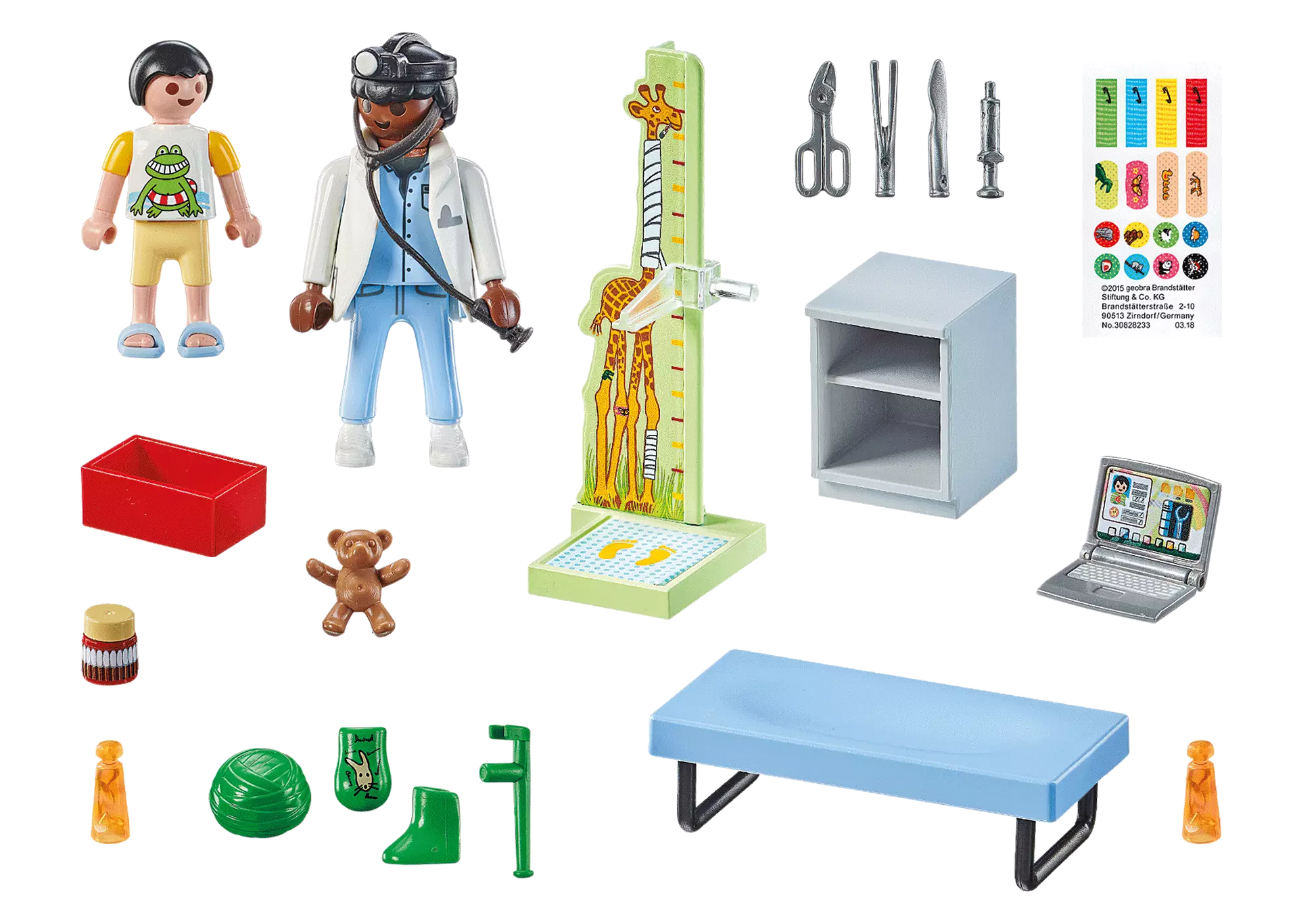 Playmobil 71619 Action Heroes Kinderarzt mit Teddybär - plegobil