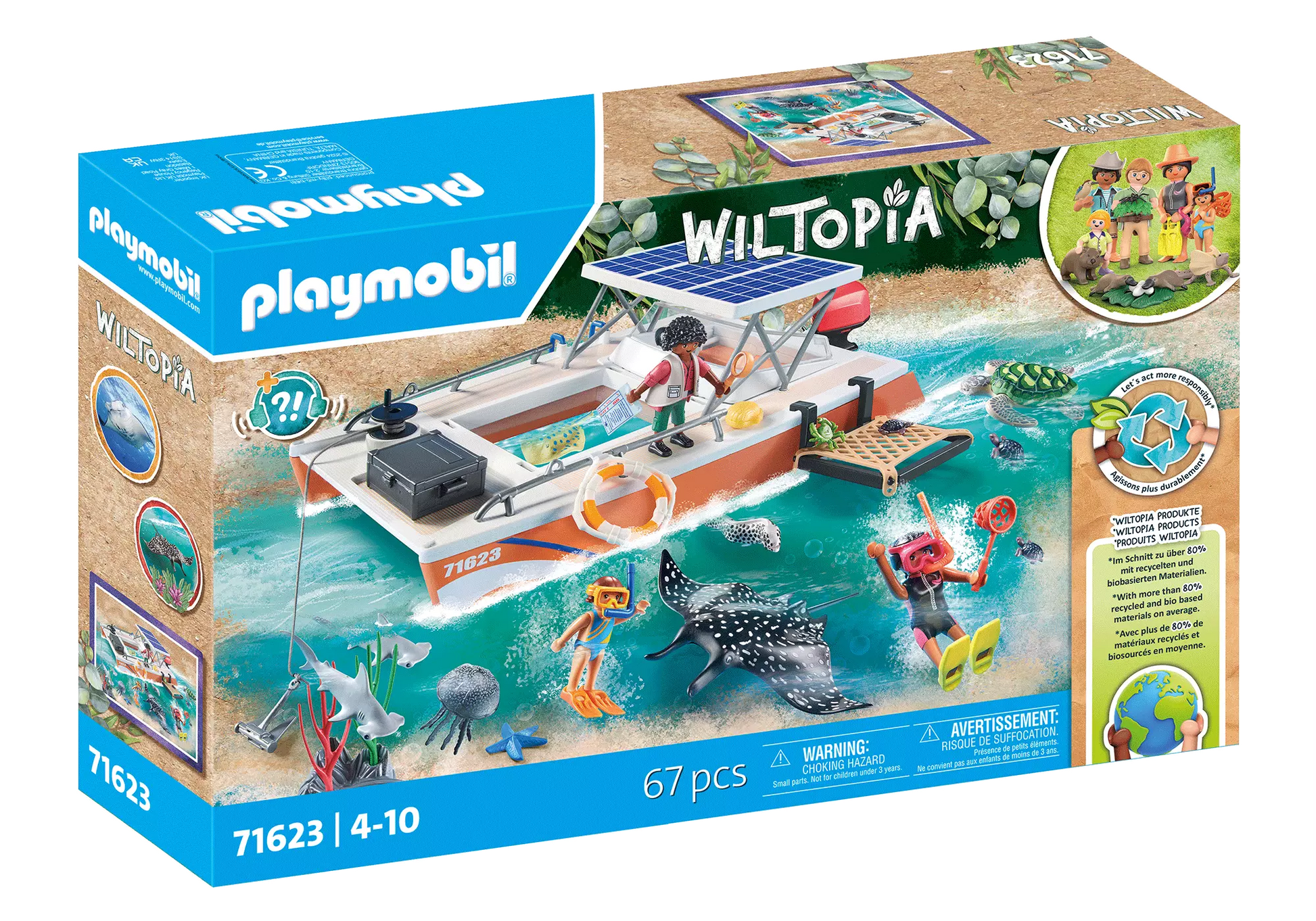 Playmobil 71623 Wiltopia Korallenriff Plattform - plegobil
