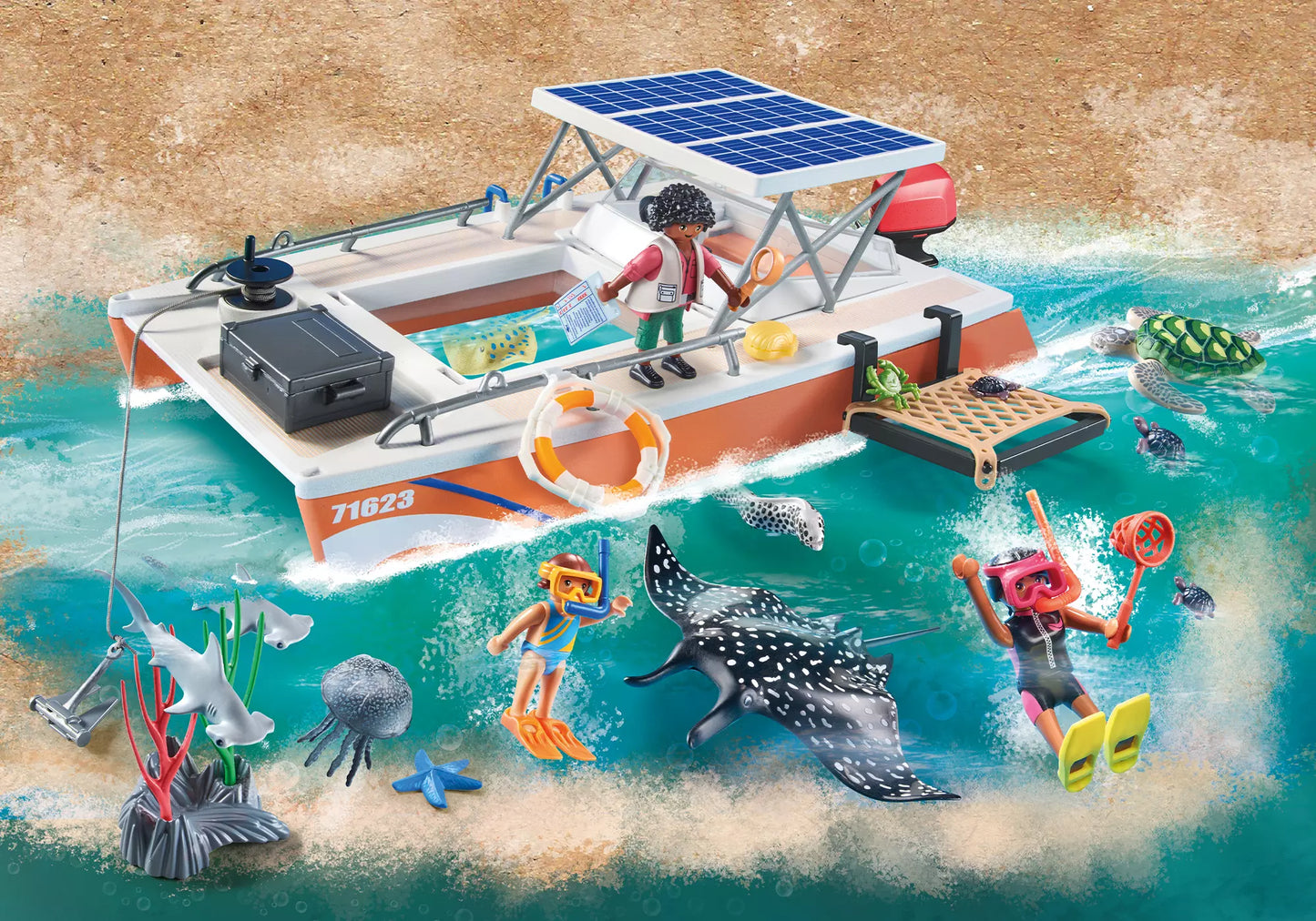 Playmobil 71623 Wiltopia Korallenriff Plattform - plegobil