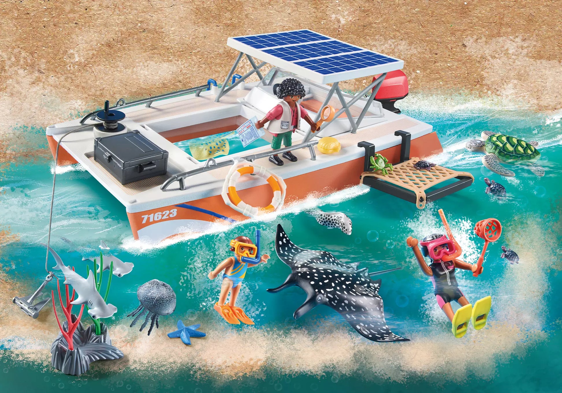 Playmobil 71623 Wiltopia Korallenriff Plattform - plegobil