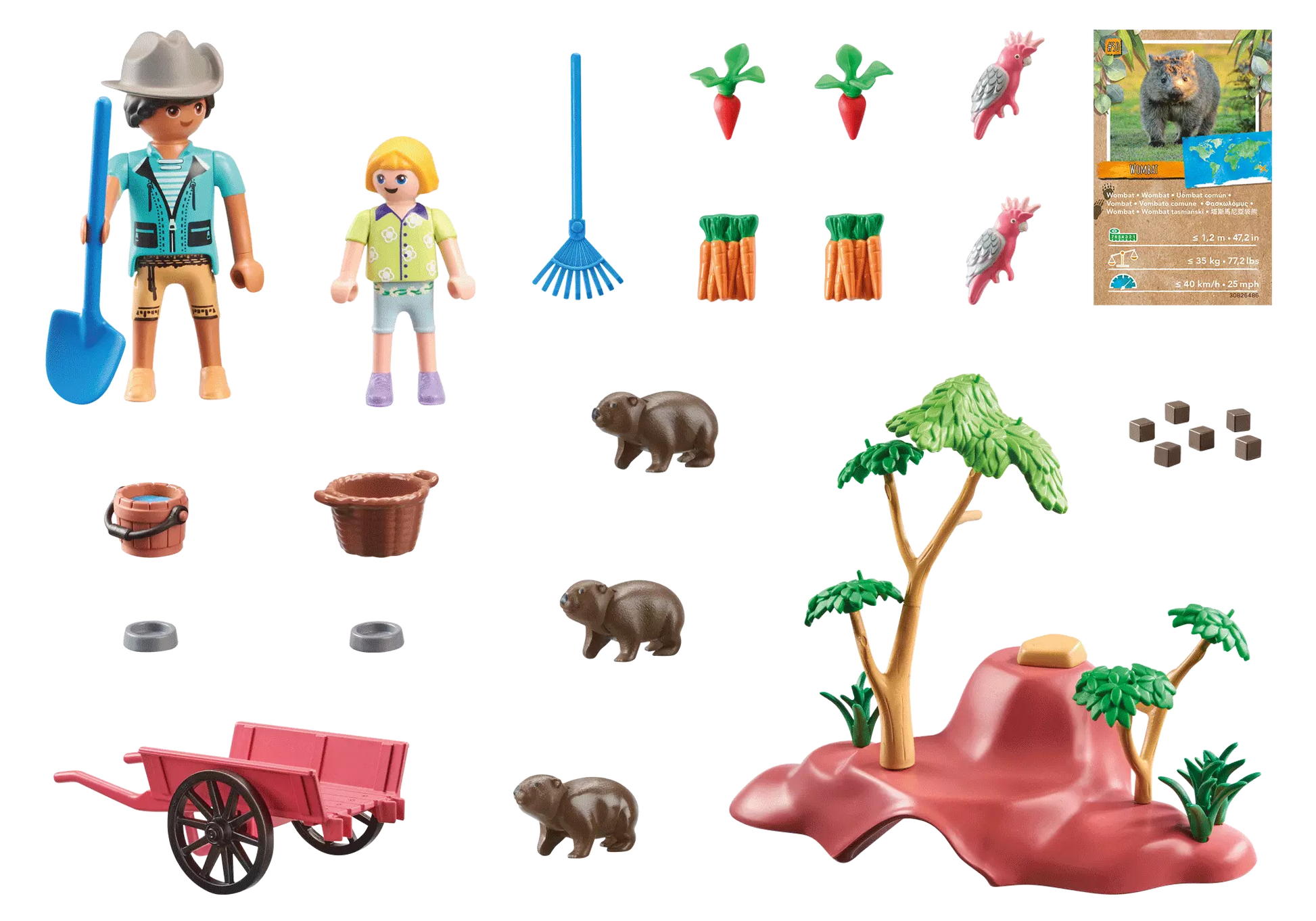 Playmobil 71625 Wiltopia Wombat Unterschlupf - plegobil