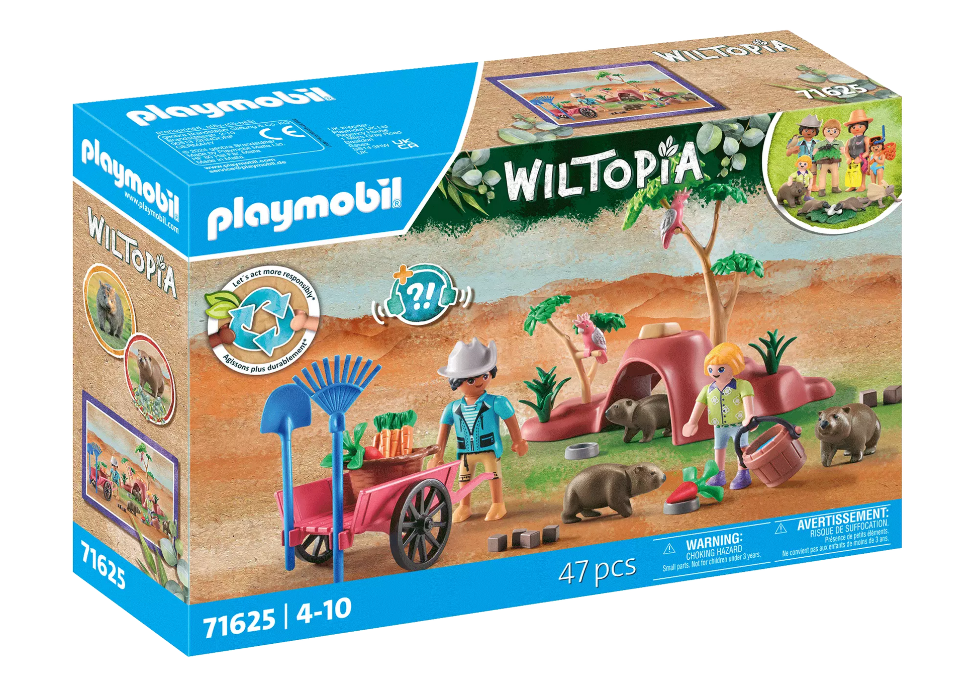 Playmobil 71625 Wiltopia Wombat Unterschlupf - plegobil
