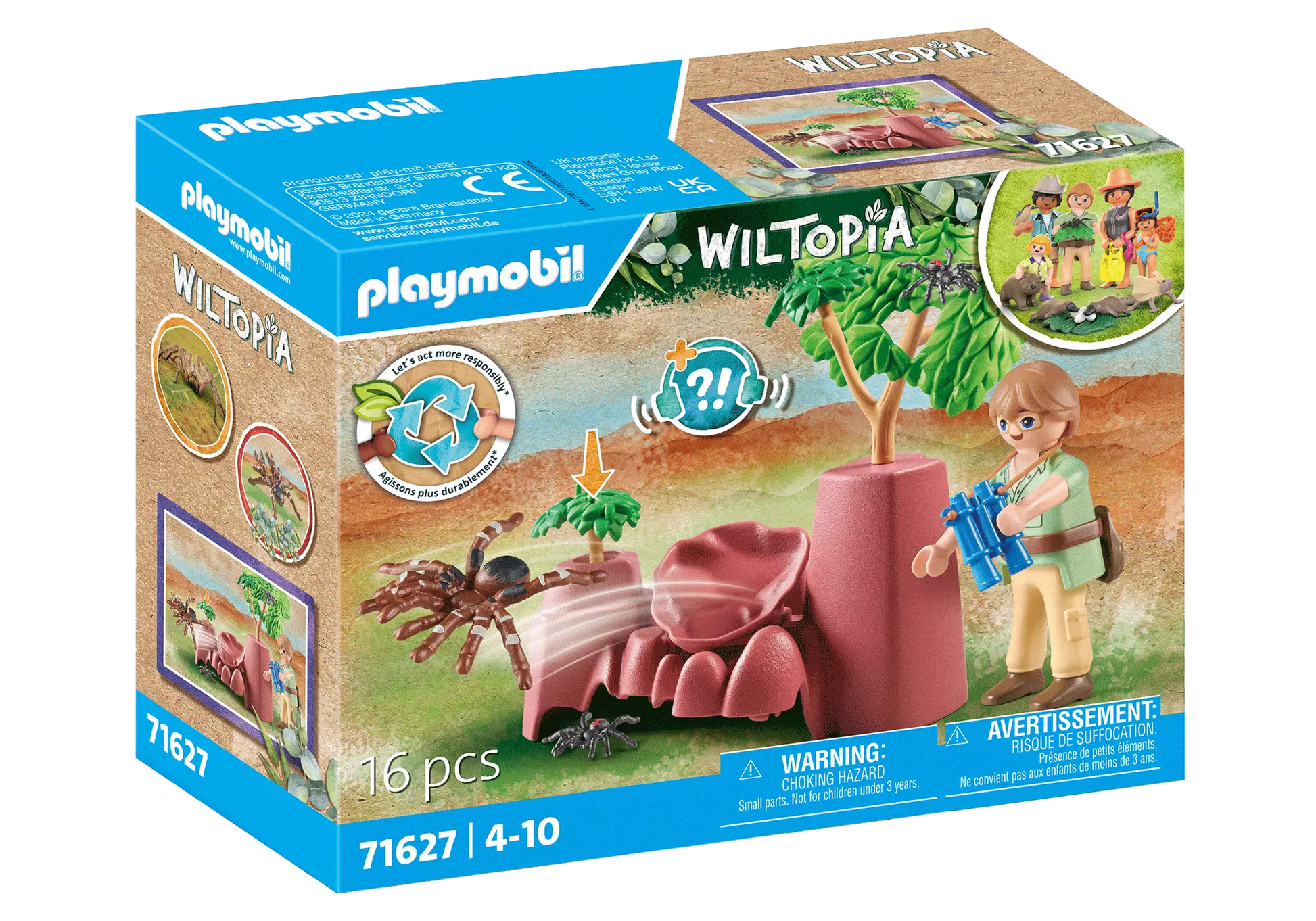 Playmobil 71627 Wiltopia Spinnenfelsen - plegobil