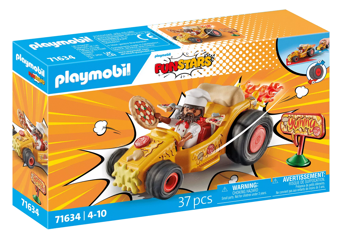 Playmobil 71634 Funstars Rasende Pizza - plegobil
