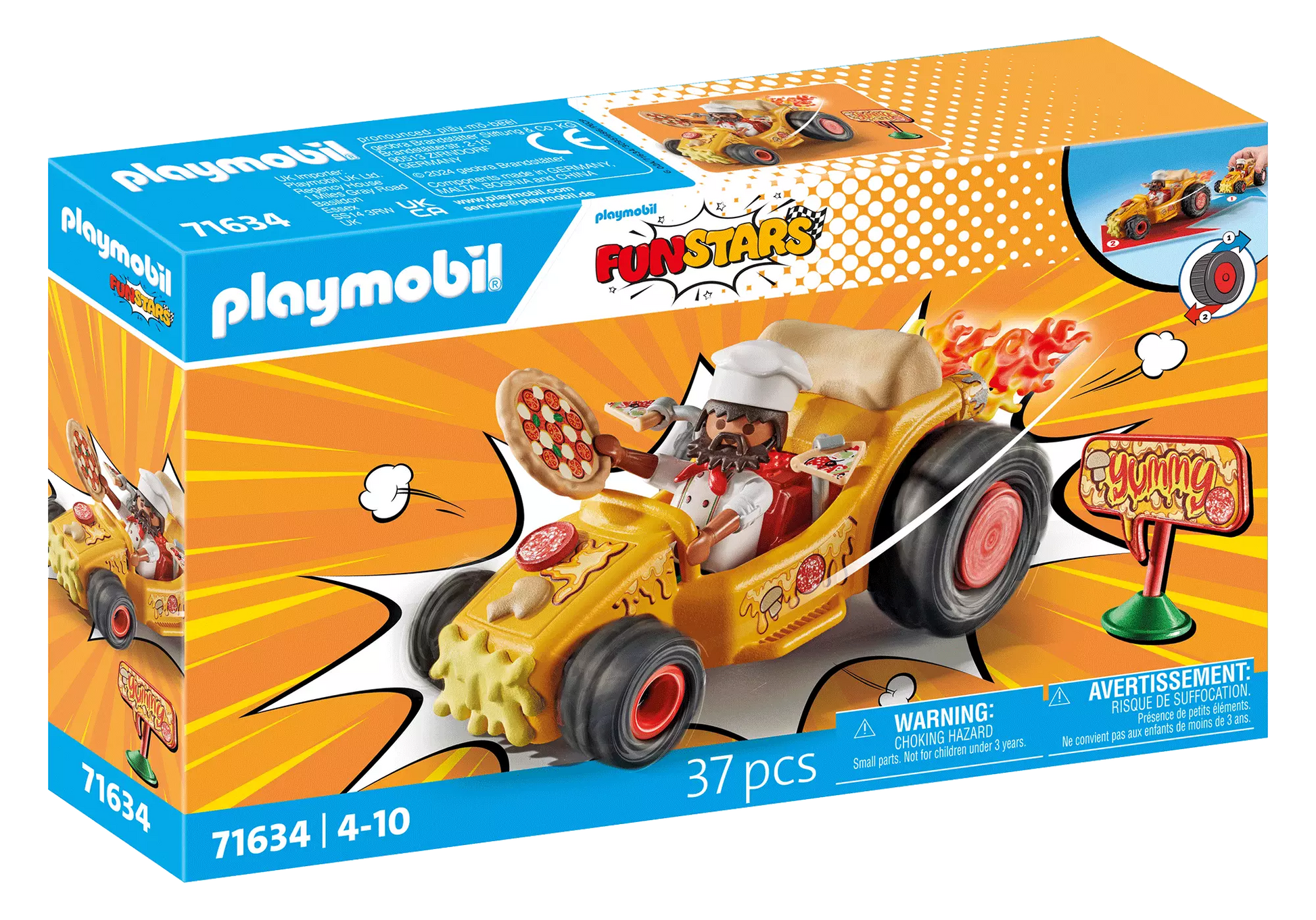 Playmobil 71634 Funstars Rasende Pizza - plegobil