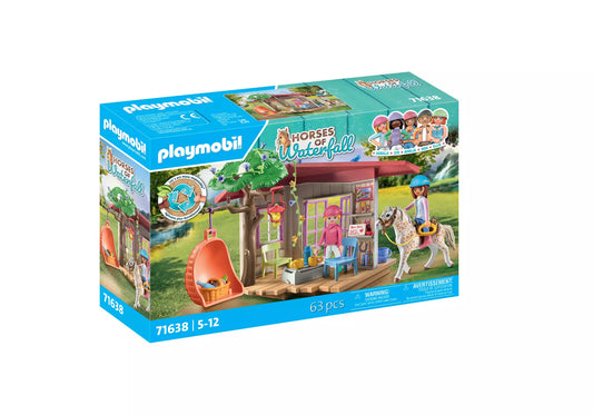 Playmobil 71638 Horses of Waterfall Geheimes Clubhaus für Pferdefans - plegobil