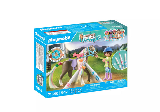 Playmobil 71640 Horses of Waterfall Kreativset mit Pferd und Stiften - plegobil