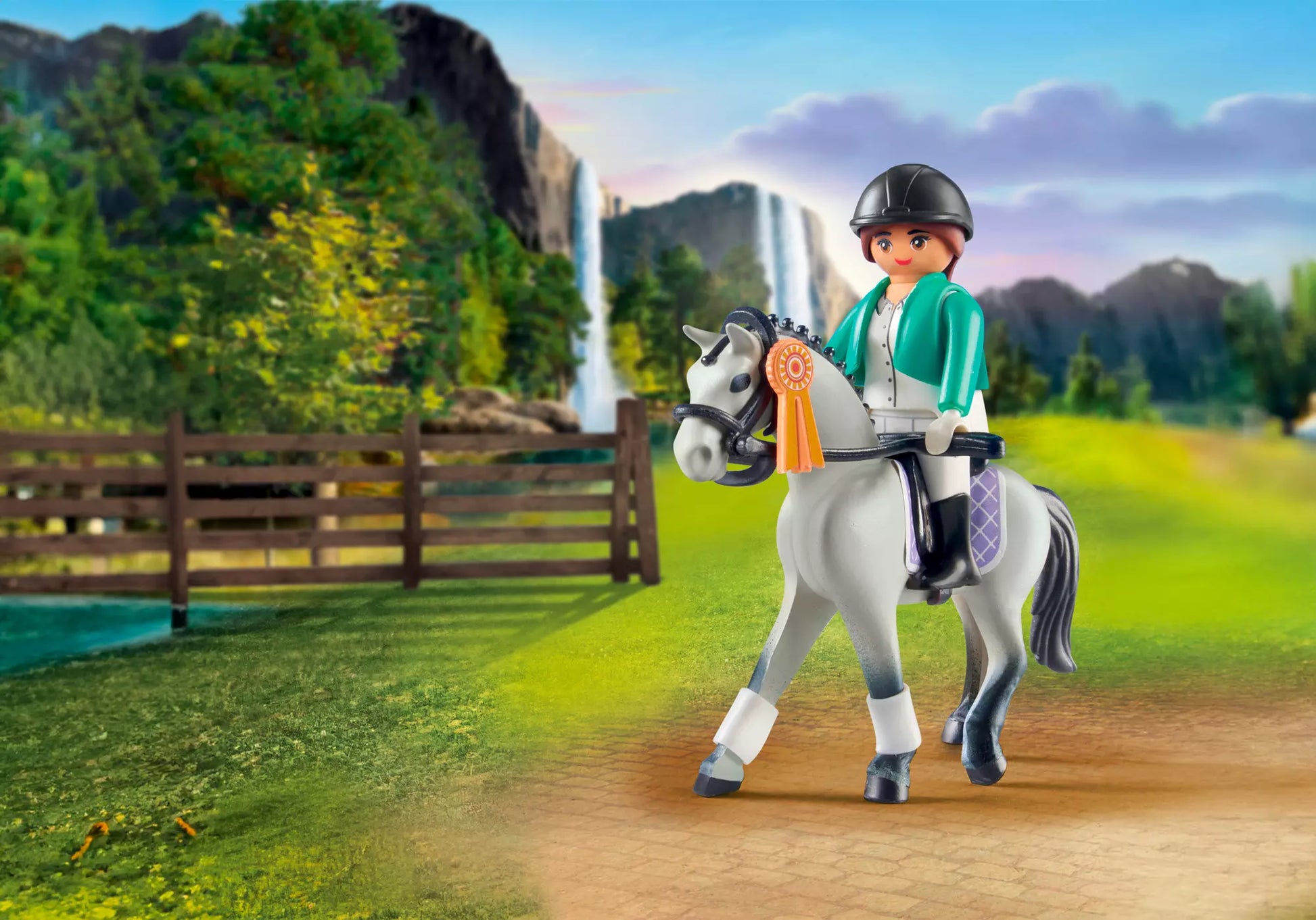 Playmobil 71641 Horses of Waterfall Turnierreiterin - plegobil