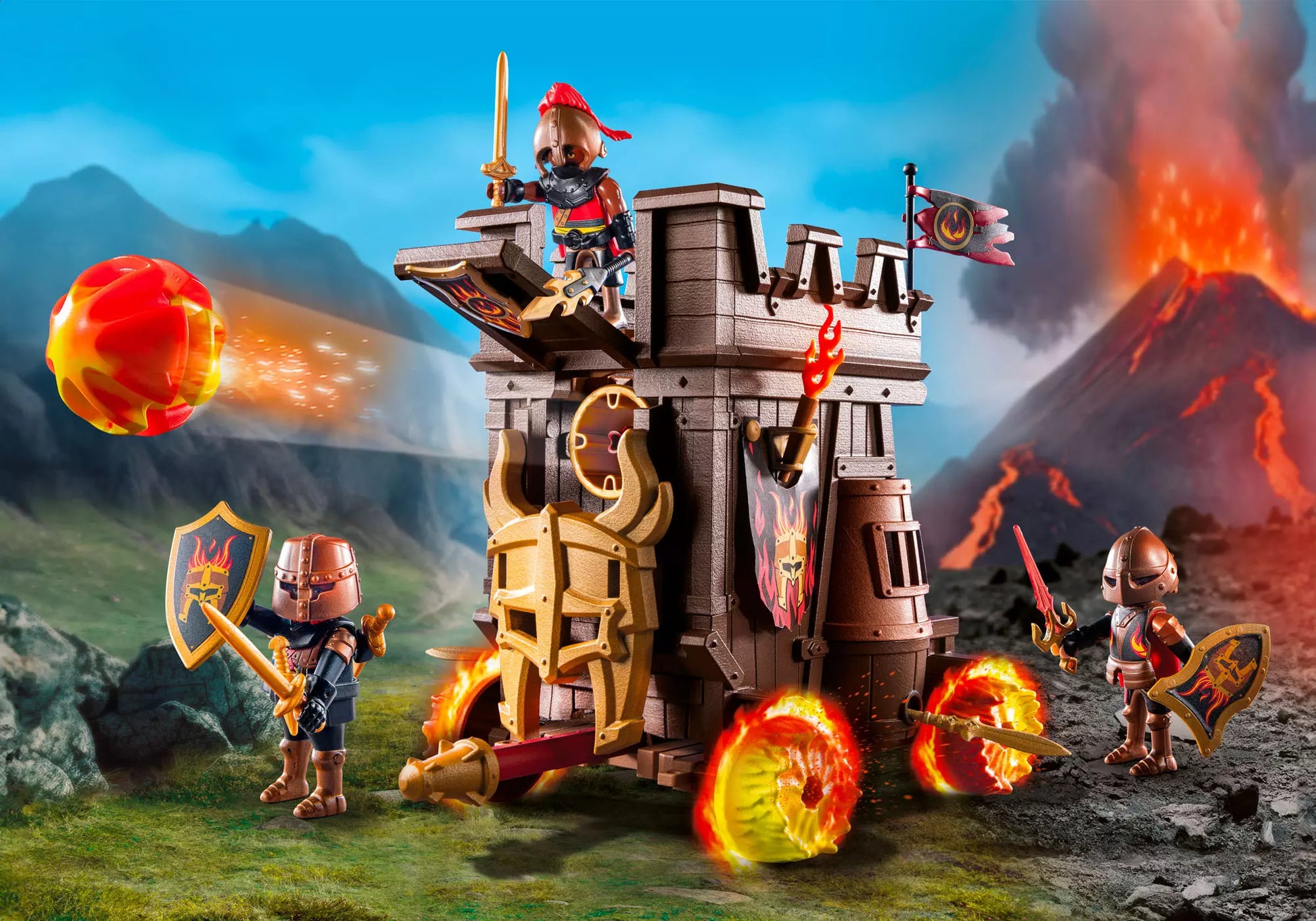 Playmobil 71643 Novelmore Angriffswagen mit Feuerkanone - plegobil