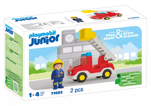 Playmobil 71683 Junior Feuerwehrleiterfahrzeug - plegobil