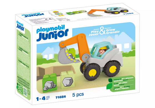 Playmobil 71684 Junior Schaufelbagger - plegobil