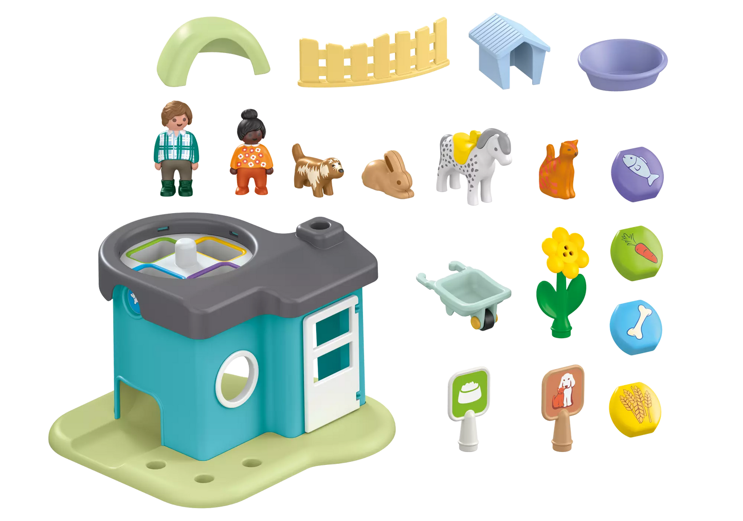 Playmobil 71690 Junior Tierpension mit Futterspender - plegobil