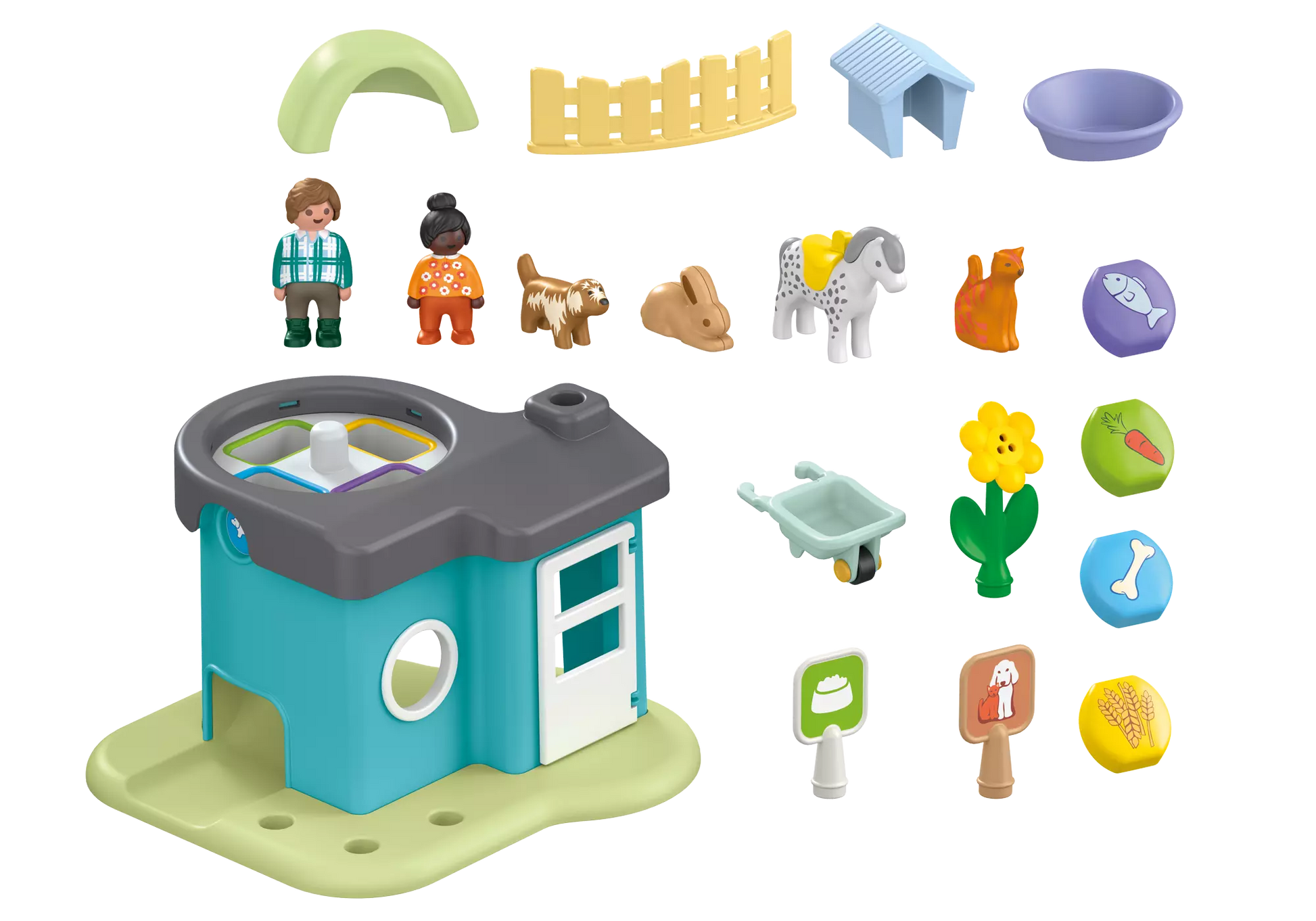 Playmobil 71690 Junior Tierpension mit Futterspender - plegobil