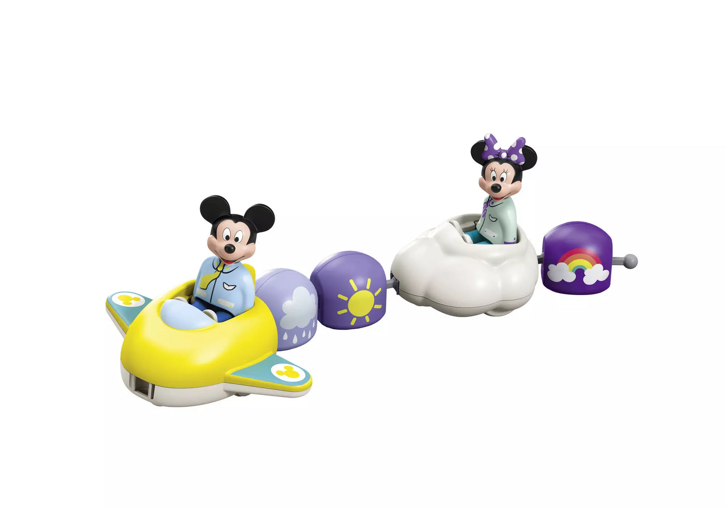 Playmobil 71697 Junior Disney Micky Maus & Minnie Maus Wolkenflug - plegobil