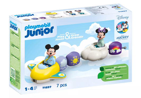 Playmobil 71697 Junior Disney Micky Maus & Minnie Maus Wolkenflug - plegobil