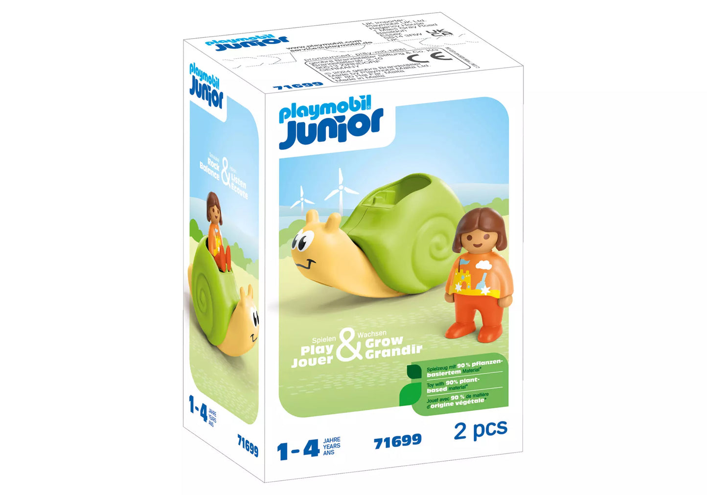 Playmobil 71699 Junior Schaukelschnecke mit Rasselfunktion - plegobil