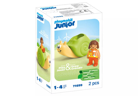 Playmobil 71699 Junior Schaukelschnecke mit Rasselfunktion - plegobil