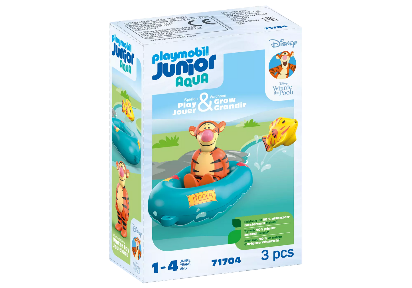 Playmobil 71704 Junior Aqua & Disney Winnie the Pooh: Tiggers Schlauchbootfahrt - plegobil