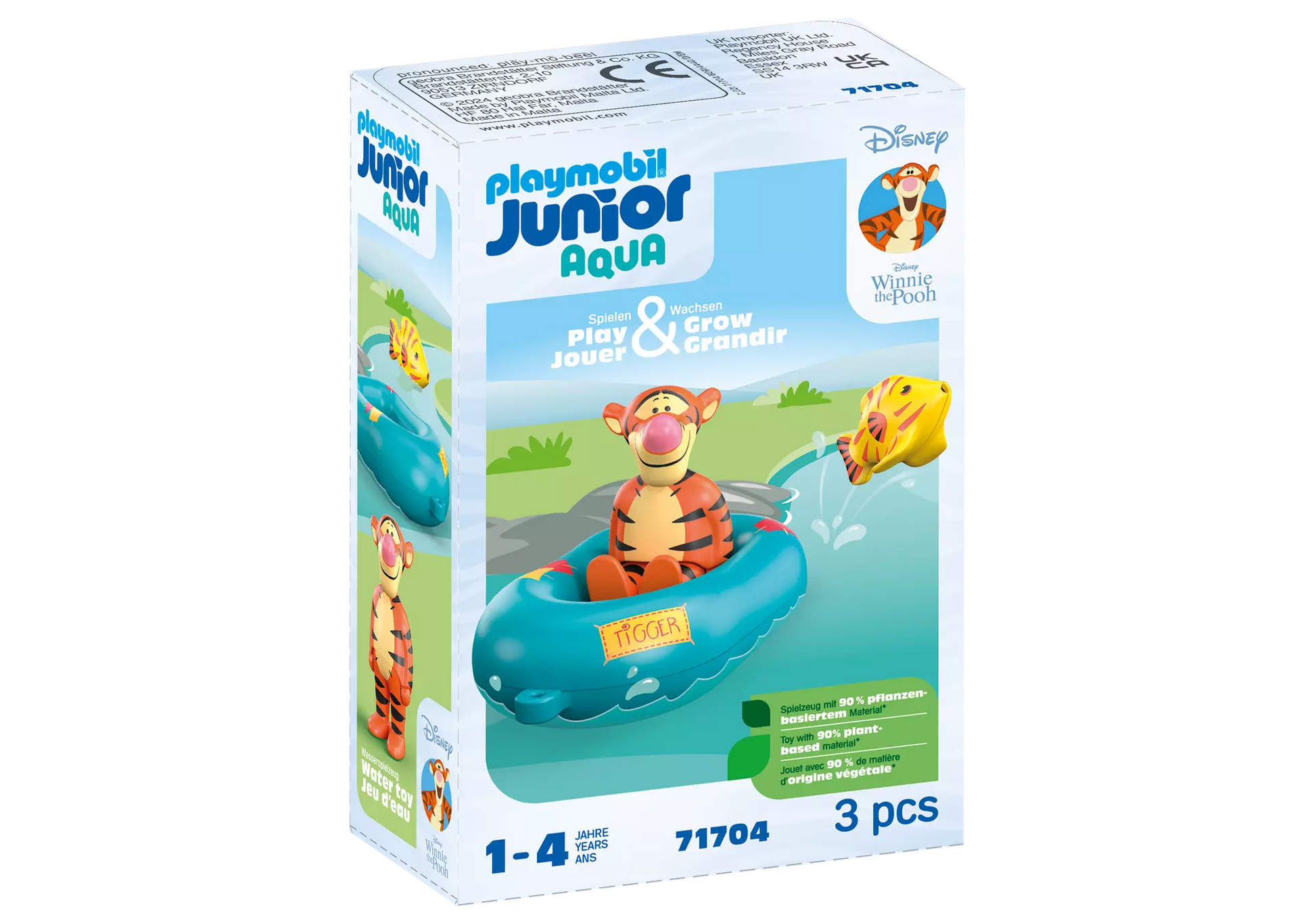 Playmobil 71704 Junior Aqua & Disney Winnie the Pooh: Tiggers Schlauchbootfahrt - plegobil