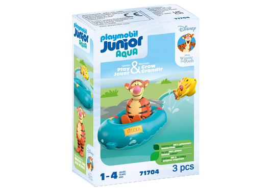 Playmobil 71704 Junior Aqua & Disney Winnie the Pooh: Tiggers Schlauchbootfahrt - plegobil